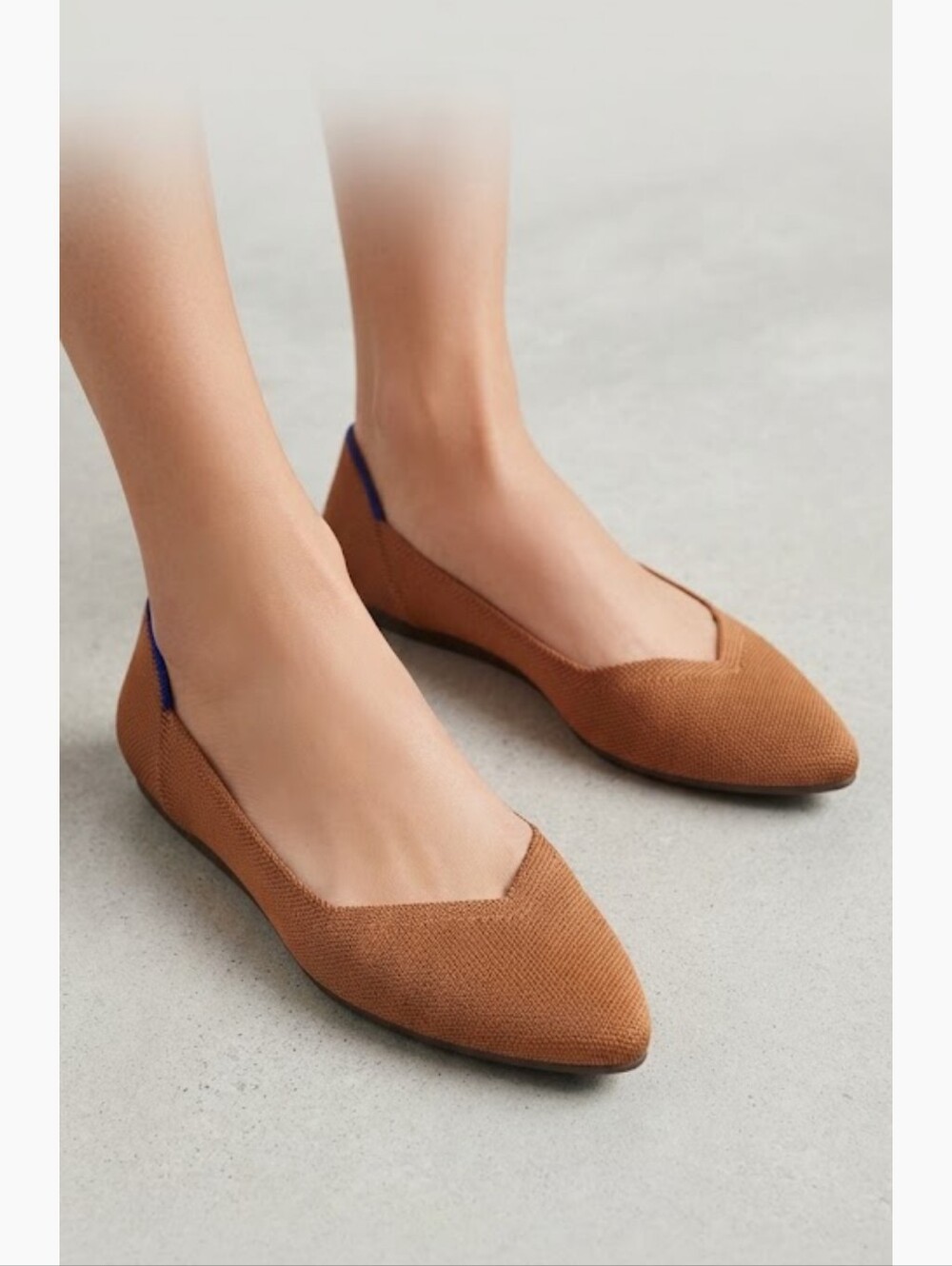 Rothy's The Point Camel Size 10